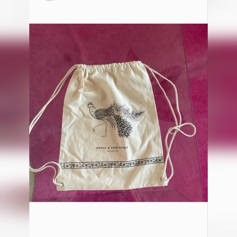 SPELL PEACOCK BACKPACK RARE‎